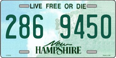 NH license plate 2869450