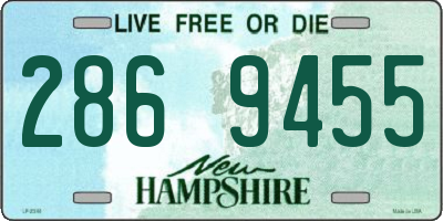 NH license plate 2869455