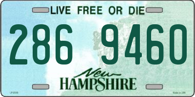 NH license plate 2869460