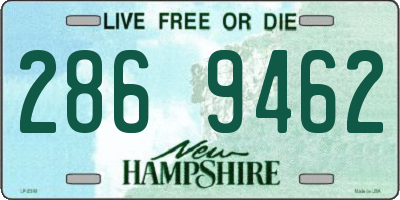 NH license plate 2869462