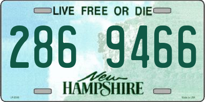 NH license plate 2869466
