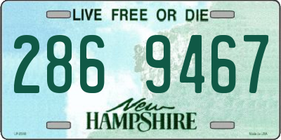 NH license plate 2869467