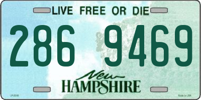 NH license plate 2869469