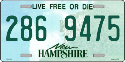 NH license plate 2869475