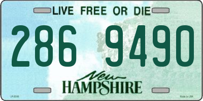 NH license plate 2869490