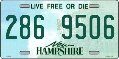 NH license plate 2869506