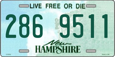 NH license plate 2869511