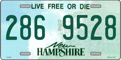 NH license plate 2869528