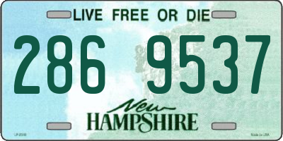 NH license plate 2869537