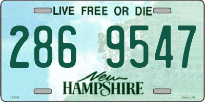 NH license plate 2869547
