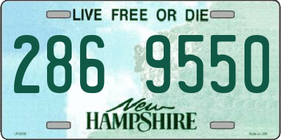 NH license plate 2869550