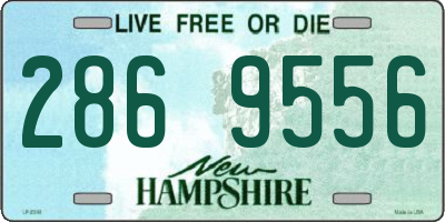 NH license plate 2869556
