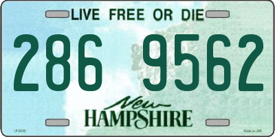 NH license plate 2869562