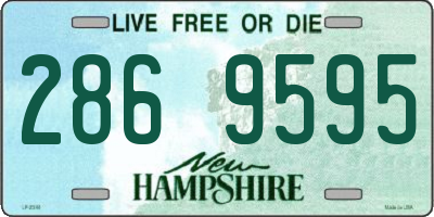 NH license plate 2869595