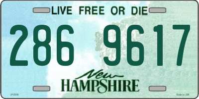 NH license plate 2869617