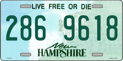 NH license plate 2869618