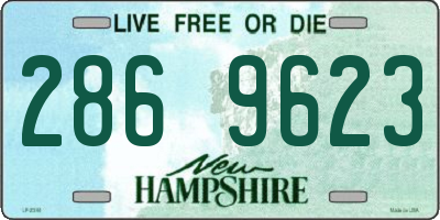 NH license plate 2869623