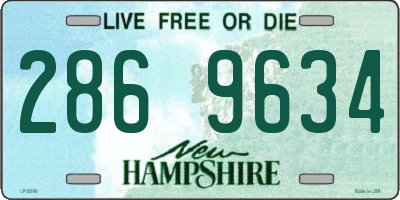 NH license plate 2869634