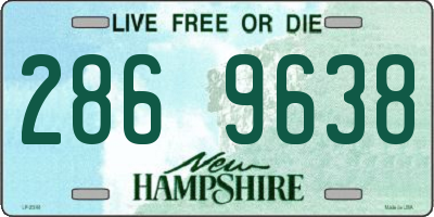NH license plate 2869638