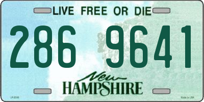 NH license plate 2869641