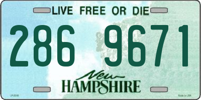 NH license plate 2869671