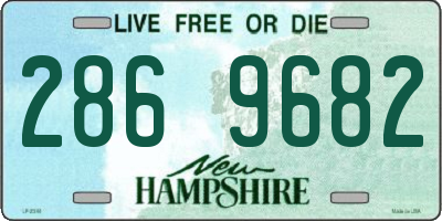 NH license plate 2869682