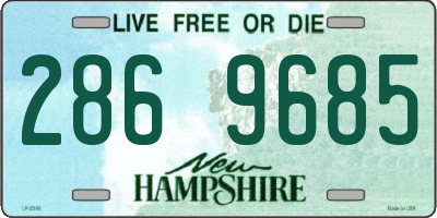 NH license plate 2869685