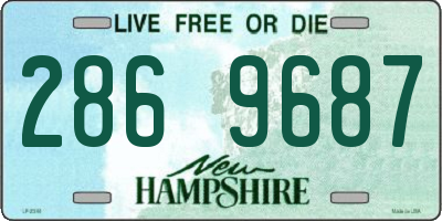 NH license plate 2869687