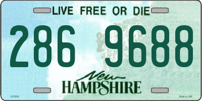 NH license plate 2869688