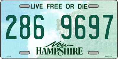 NH license plate 2869697