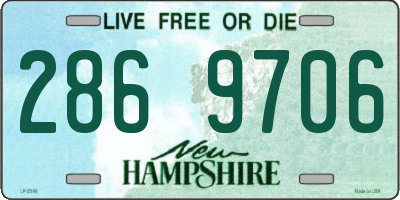 NH license plate 2869706