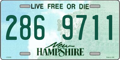 NH license plate 2869711