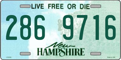 NH license plate 2869716