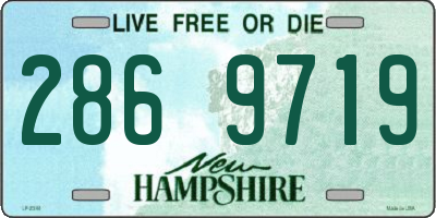NH license plate 2869719