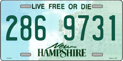 NH license plate 2869731