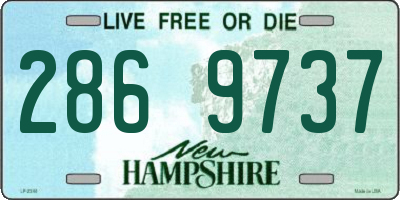 NH license plate 2869737