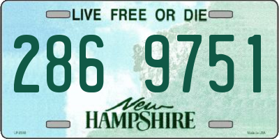 NH license plate 2869751