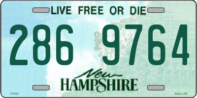 NH license plate 2869764