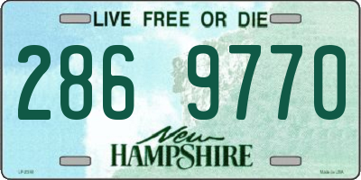NH license plate 2869770