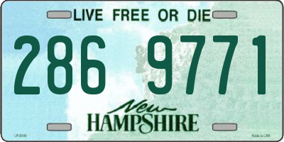 NH license plate 2869771