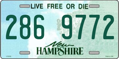 NH license plate 2869772