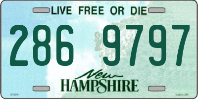 NH license plate 2869797
