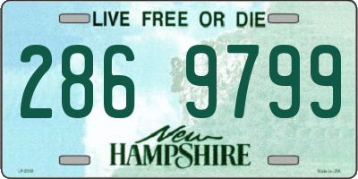 NH license plate 2869799