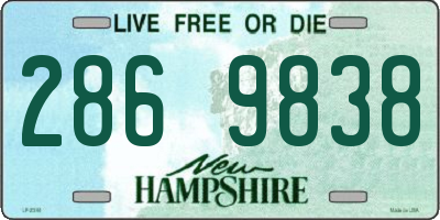 NH license plate 2869838
