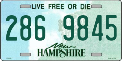 NH license plate 2869845