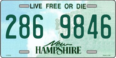 NH license plate 2869846