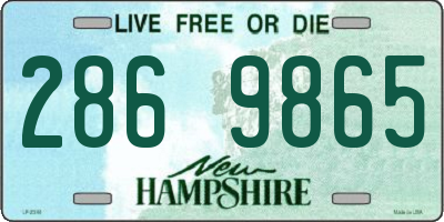 NH license plate 2869865