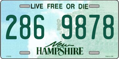 NH license plate 2869878