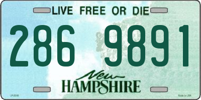 NH license plate 2869891