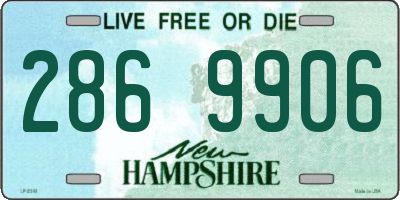 NH license plate 2869906